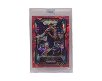 GRADED 10 DEVIN VASSELL 2024 Prizm Monopoly Red Wave Sp Short