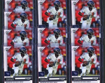 Lot of(10) 2025 Panini Instant NFL #17 Cam Ward Debut Titans Rookie (RC)