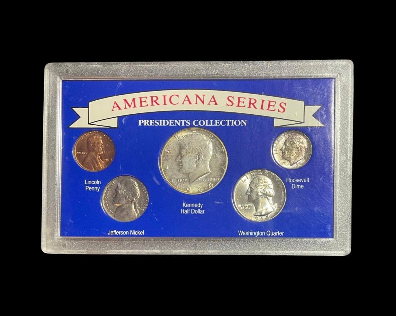 U.S. Silver Coins 1964 コレクション 1964 AMERICANA SERIES Silver President Collection Set - Rare