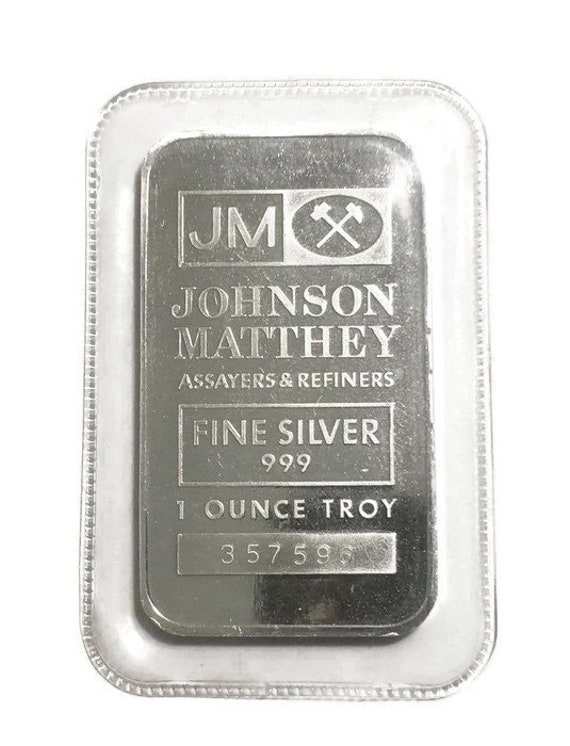 Buy 1 oz Silver Bar .999 Fine Silver