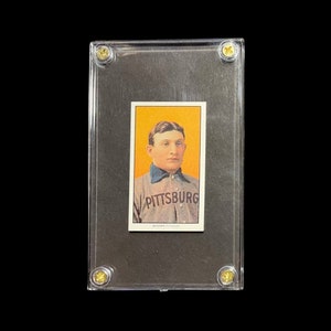 RP-1909 T206 Honus Wagner, Pittsburg Rookie Tobacco Card SIGARETTEN ADVERTENTIE Mint