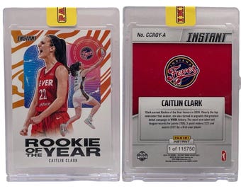 2024 Panini Instant #CCROY-A Caitlin Clark RC Novata del Año