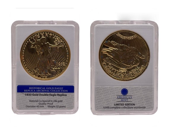 Historical Archival Collection 1933 Gold Double Eagle Eagle