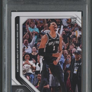 2023-24 Panini Instant #495 Victor Wembanyama RC Rookie Graded Gem Mint 10