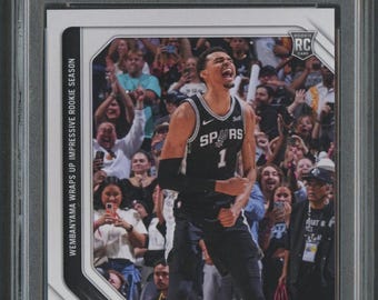 Panini Instant n.° 495 Victor Wembanyama RC Rookie, edición limitada, 2023-24