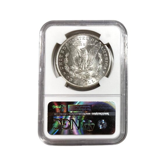 1900-O モルガン銀貨 NGC MS63 認定、美品、正確なコイン - 希少