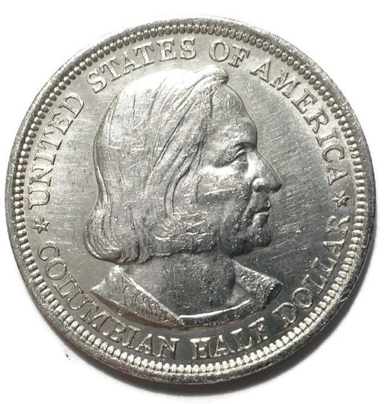 1893 Columbian Exposition Commemorative Half Dollar *90/% SILVER* *FREE SHIPPING*