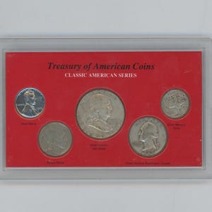 1929-1962 Treasury of American Coins  Classic American series
