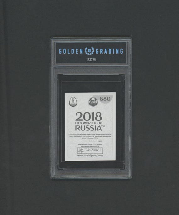 2018 Panini FIFA World Cup Sticker #680 - Pelé (World Cup Legends) - Unapplied