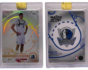 Tarjeta de novato de los Dallas Mavericks (RC) Topps Match Attax n.° 121 Cooper Flagg 2025