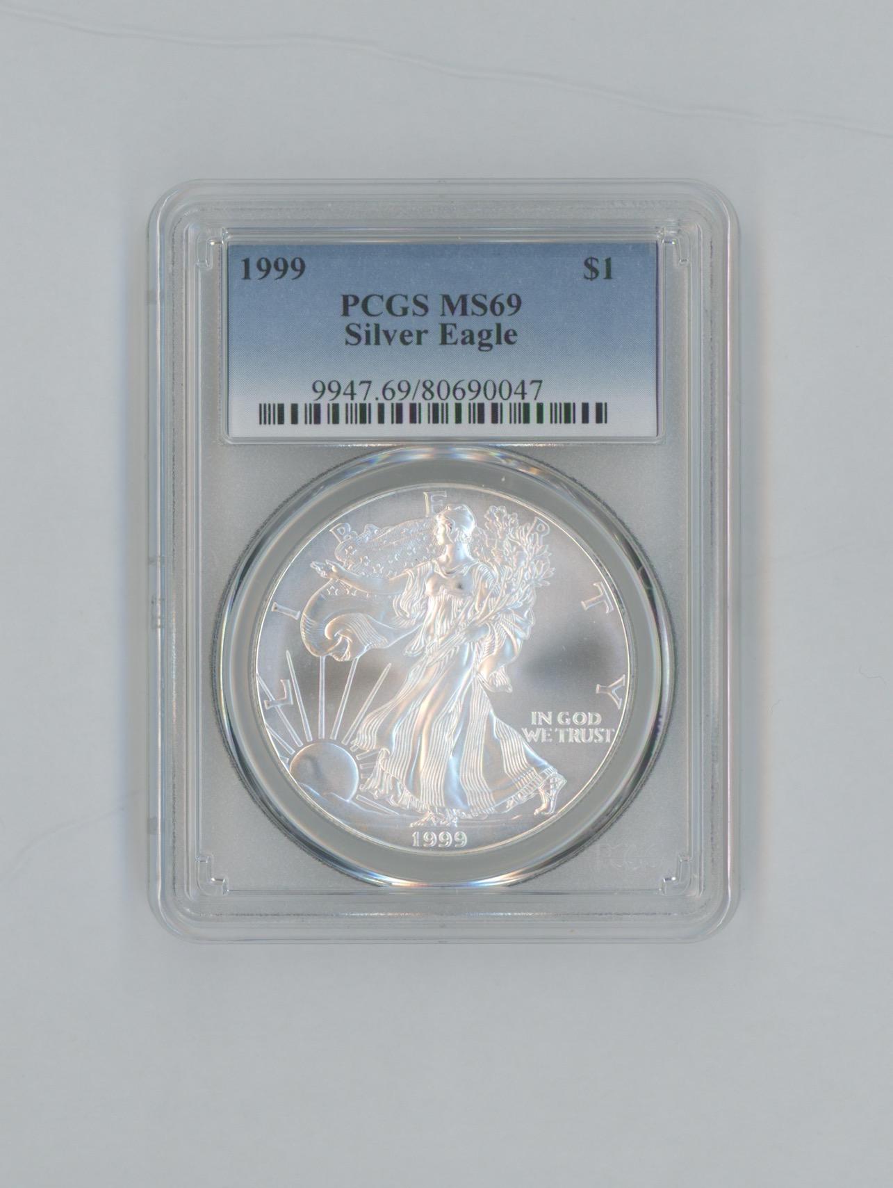 1999 american eagle silver dollar - Etsy 日本