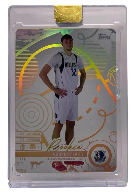 2025 Topps Match Attax #121 クーパー・フラッグ ダラス 