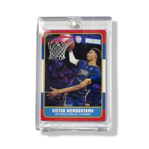 Victor Wembanyama &#39;86 Style France Promo Rookie art Card  #1-Rare