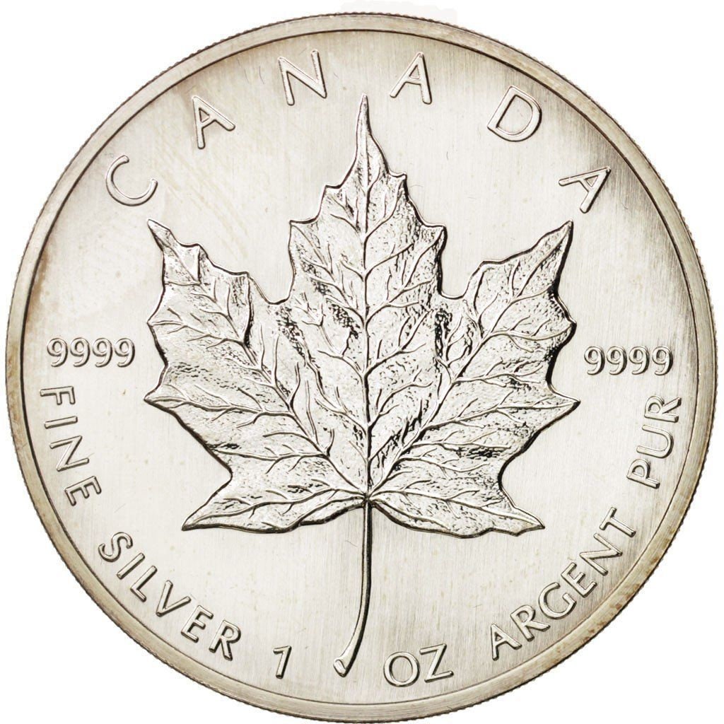 カナダ　5ドル銀貨　1989年　未使用　値下げしました！ 1989 canadian dollar - Etsy 日本