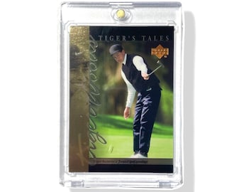 2001 Tiger Woods  Upper Deck UD PGA USA/Golf/Golfler  Rookie Rc Card