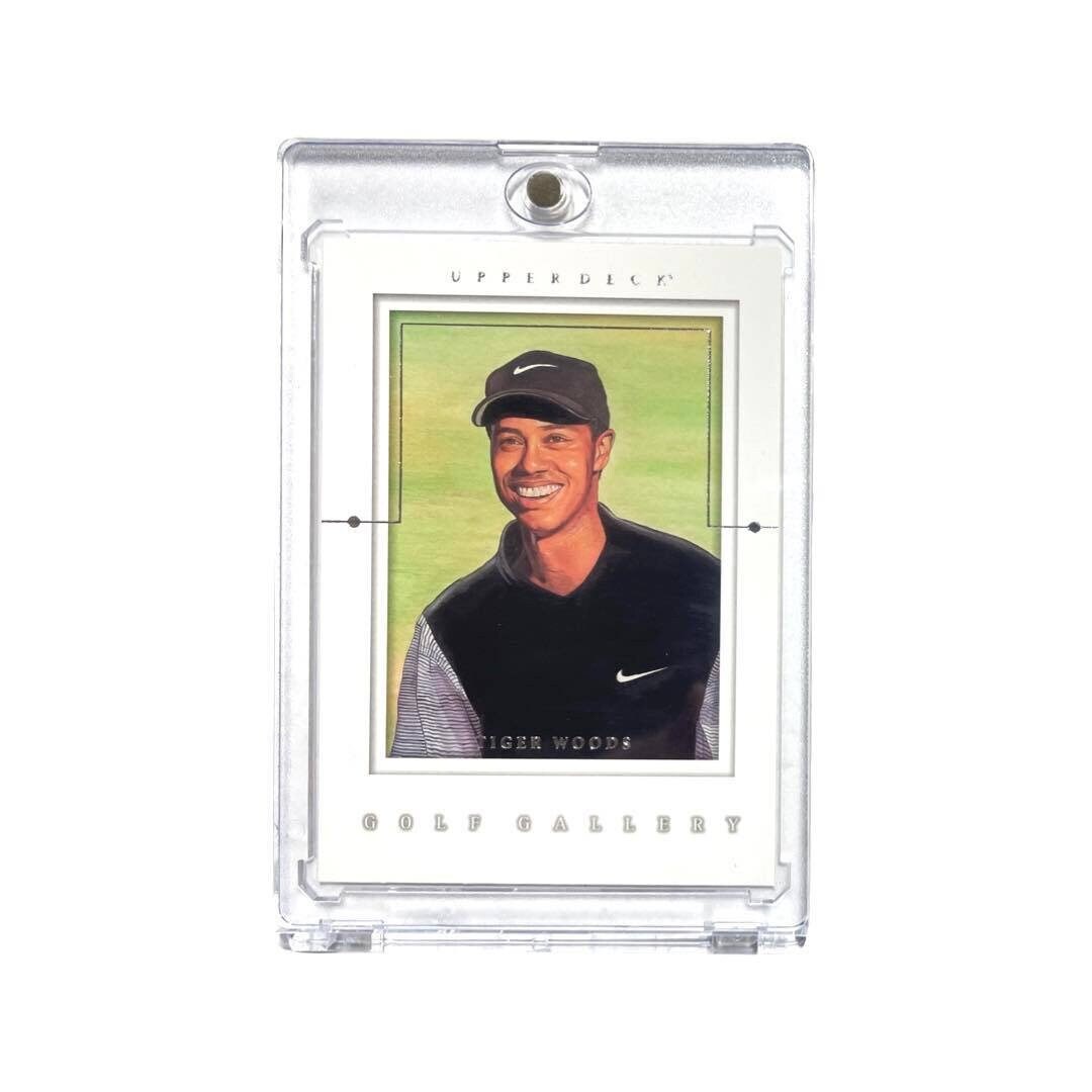 2001 Upper Deck Tiger Woods Golf Gallery Rookie Card RC #GG4 Mint Rare ...