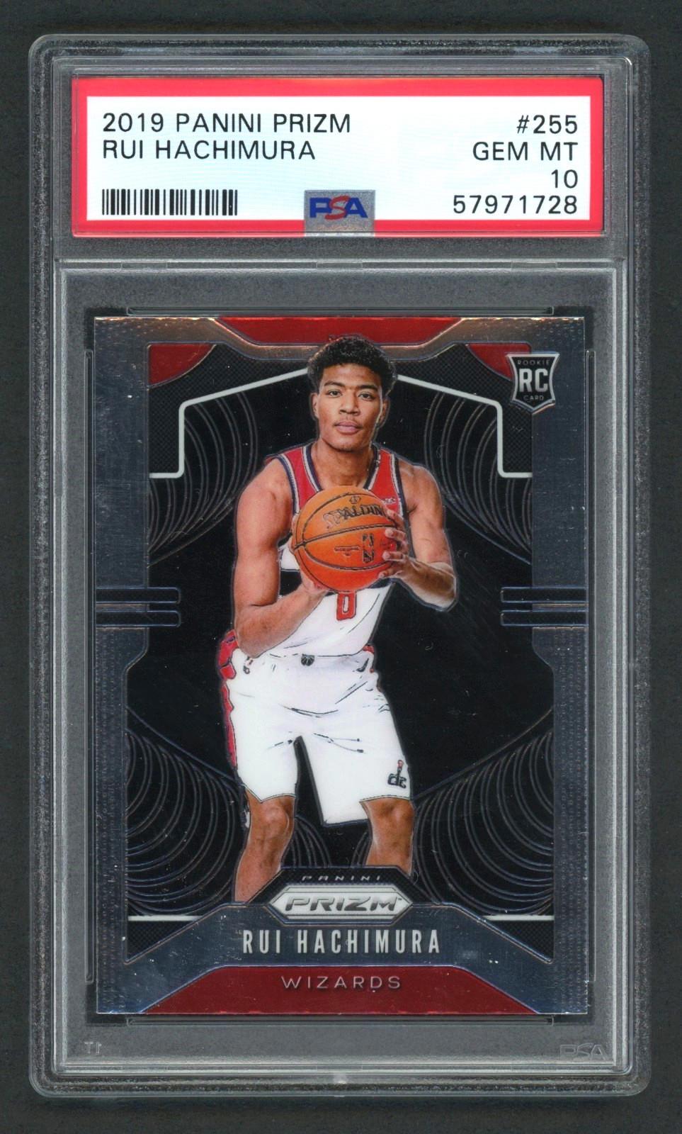2019-20 パニーニ プリズム #255 八村塁 ルーキーカード (RC) PSA 10