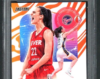 2024-25 Panini Instant WNBA #ccroy-A Caitlin Clark Rookie Card RC Graded  10 Gem Mint