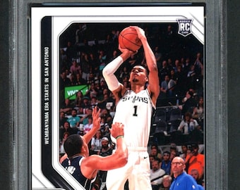 2023 Panini Instant #5 NBA Debut Victor Wembanyama Rookie (RC) Gem Mint 10