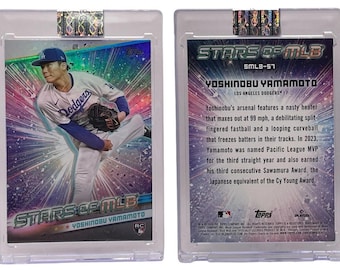 2024 Topps Series 2 #SMLB-57 Yoshinobu Yamamoto Rookie Stars of MLB Dodgers (RC)