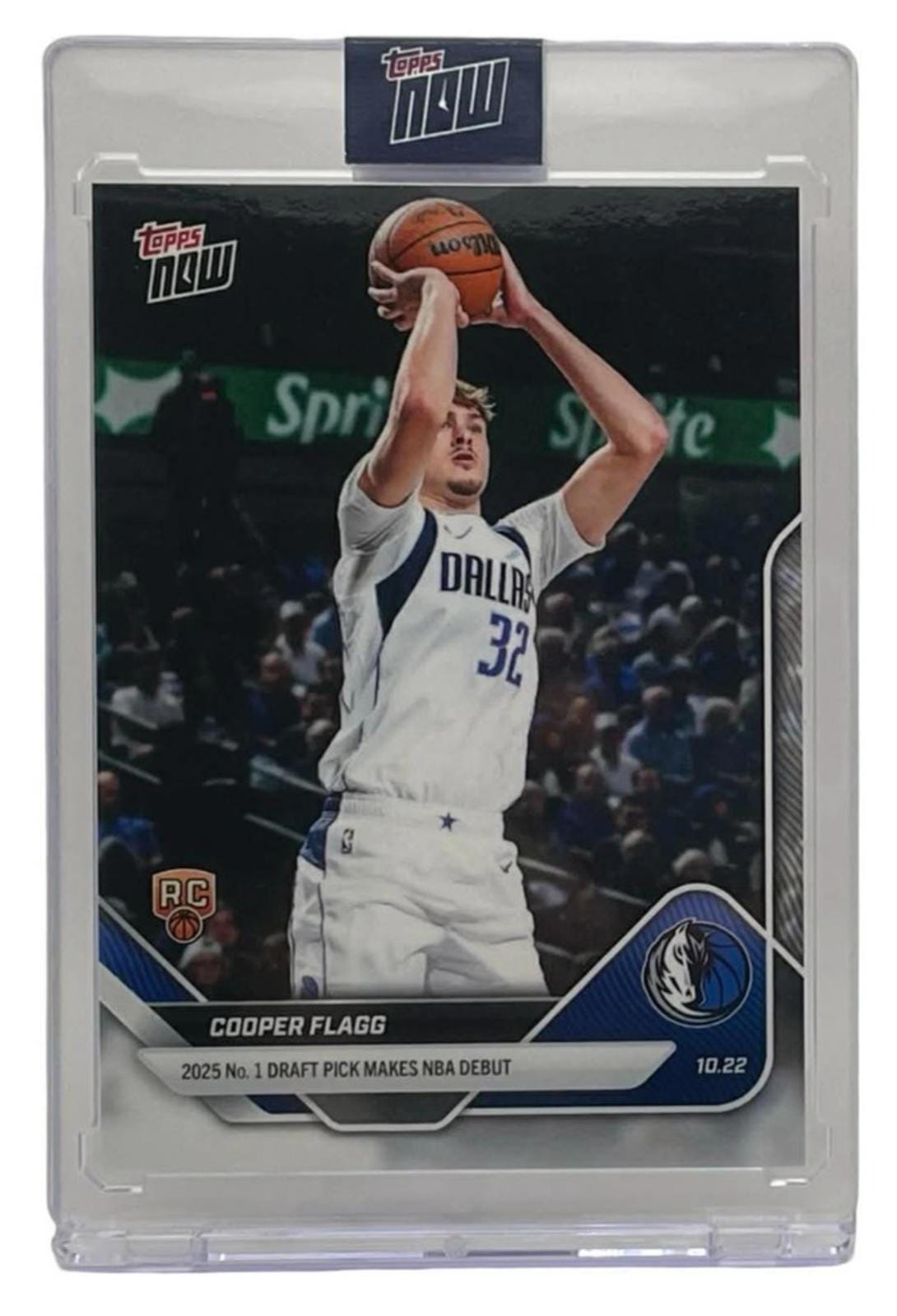 2025-26 Topps Now #6 クーパー・フラッグ NBA デビュー ルーキー 