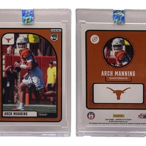 Carte de pré-recrue de football Panini NIL #53 Arch Manning Texas Longhorns 2024, République populaire de Chine