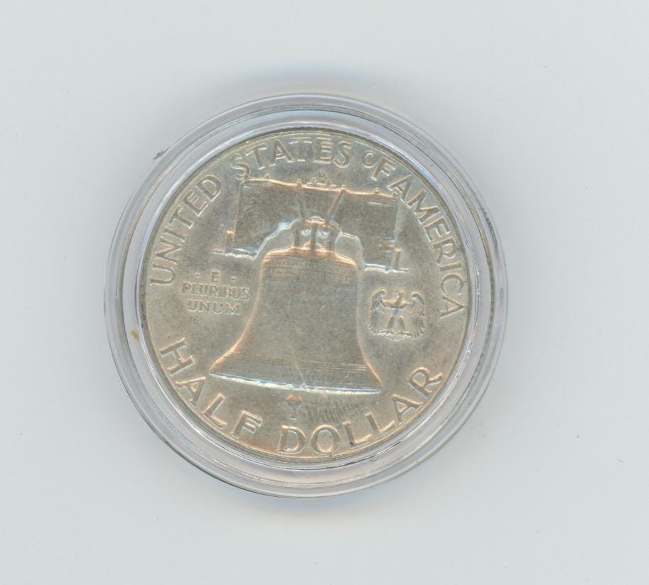 1963-P フランクリン ハーフダラー - BU/未流通 90% 銀 - ナイスベル
