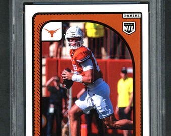2024 Panini NIL #53 Arch Manning Texas Longhorns Football Rookie Mint 9
