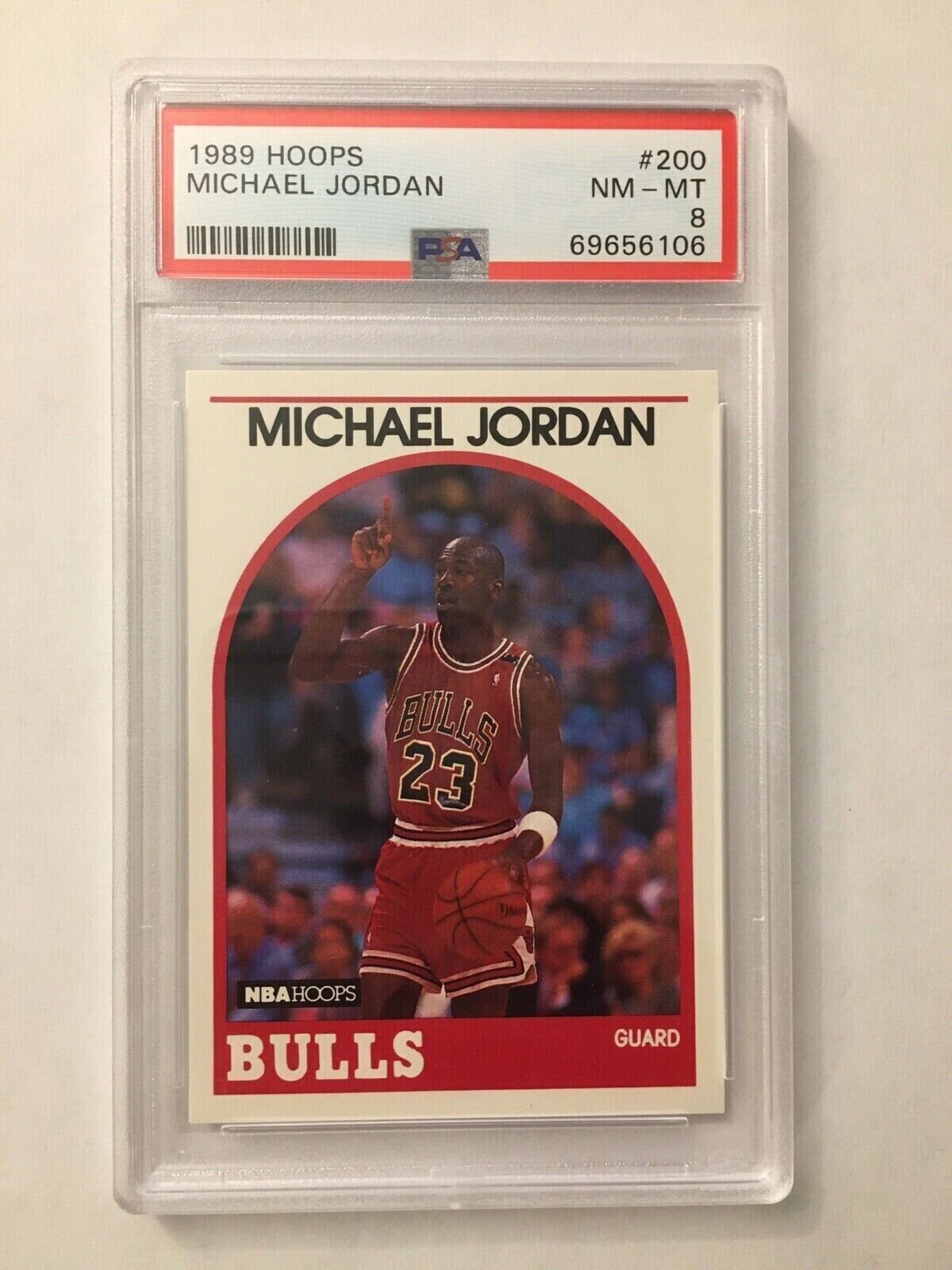 1989 NBA Hoops Michael Jordan #200 PSA 8 Nm-mt-rare - Etsy