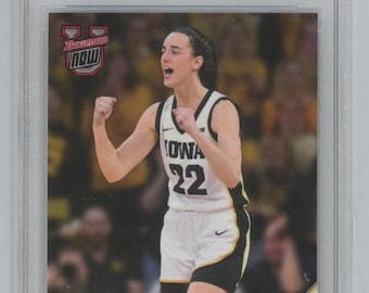 Caitlin Clark 2023 Bowman U jetzt #74 Rookie Card RC Graded Gem Mint 10