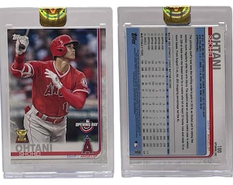 2019 Topps Shohei Ohtani Rookie Gold Cup #100 Öffnungstagsengel
