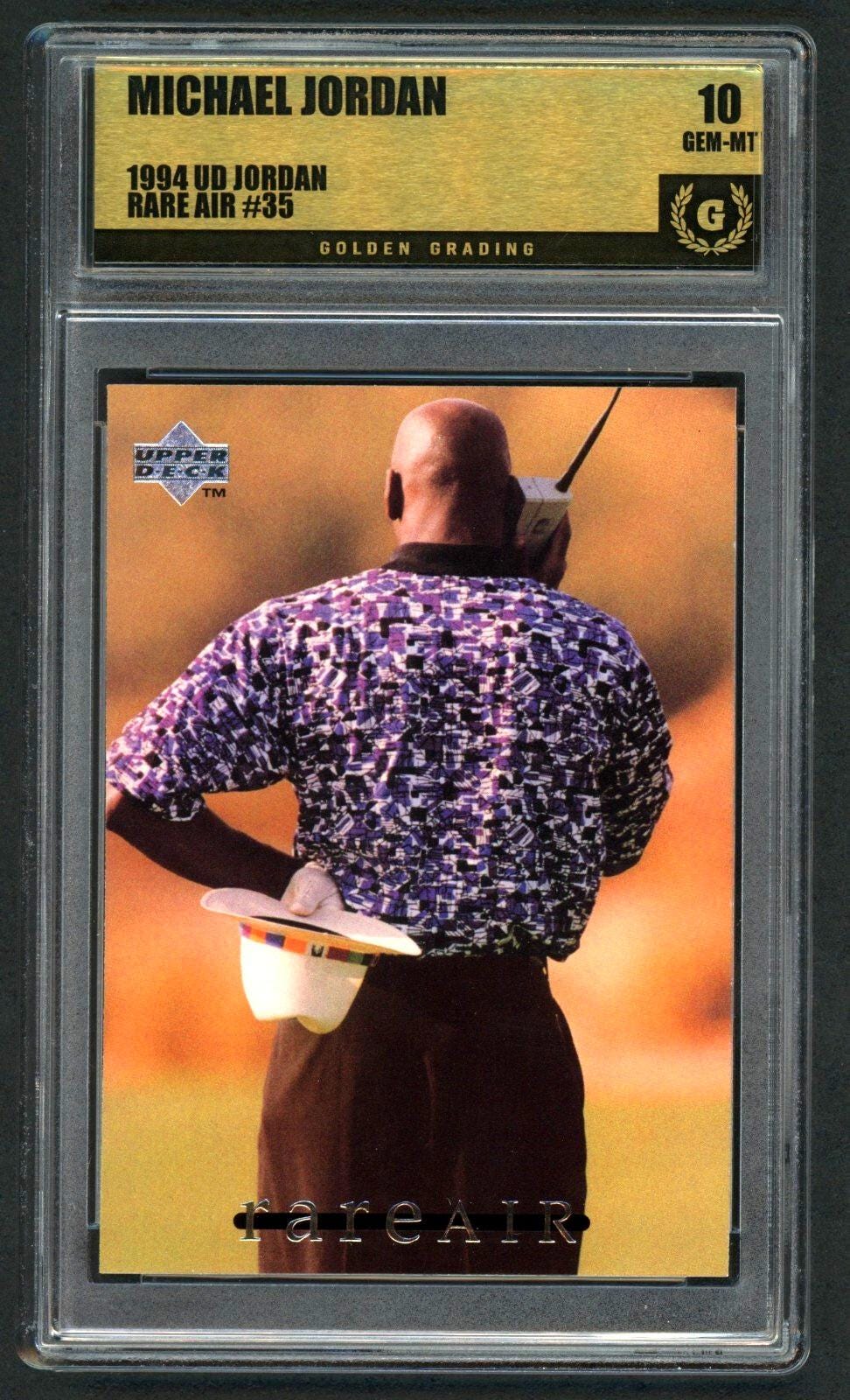 Michael Jordan Rare Air Upper Deck - Etsy