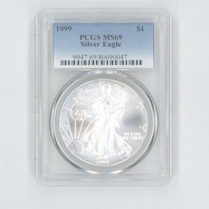 1999 american eagle silver dollar - Etsy 日本