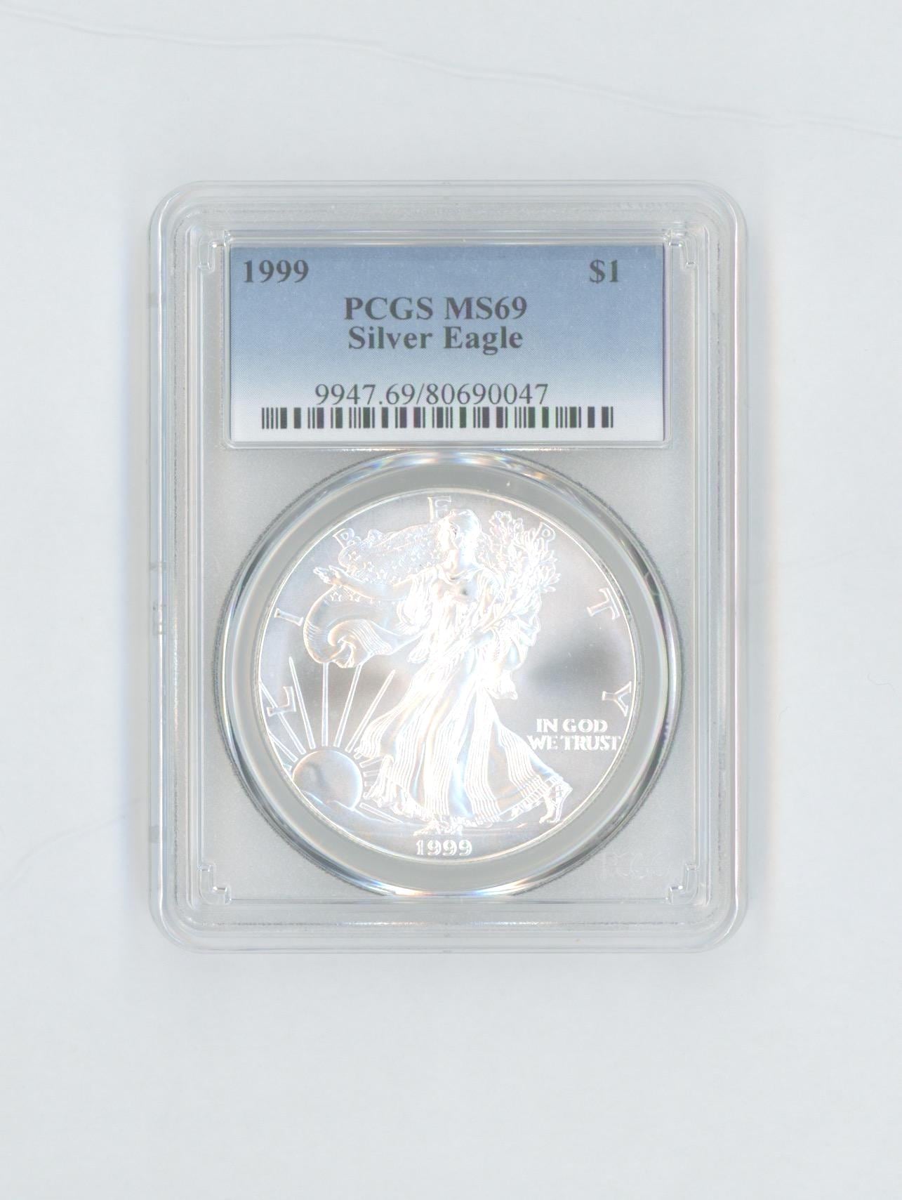 1999 american eagle silver dollar - Etsy 日本