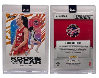 2024 Panini Instant #CCROY-A Caitlin Clark RC Novata del Año