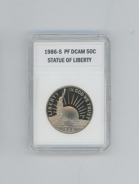 1986 S Proof Commemorative Statue of Liberty Half Dollar GEM Proof