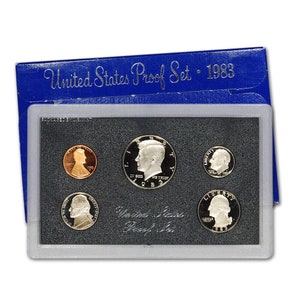 1983-S United States US Mint Clad Proof Set In Original Mint Packaging-Rare