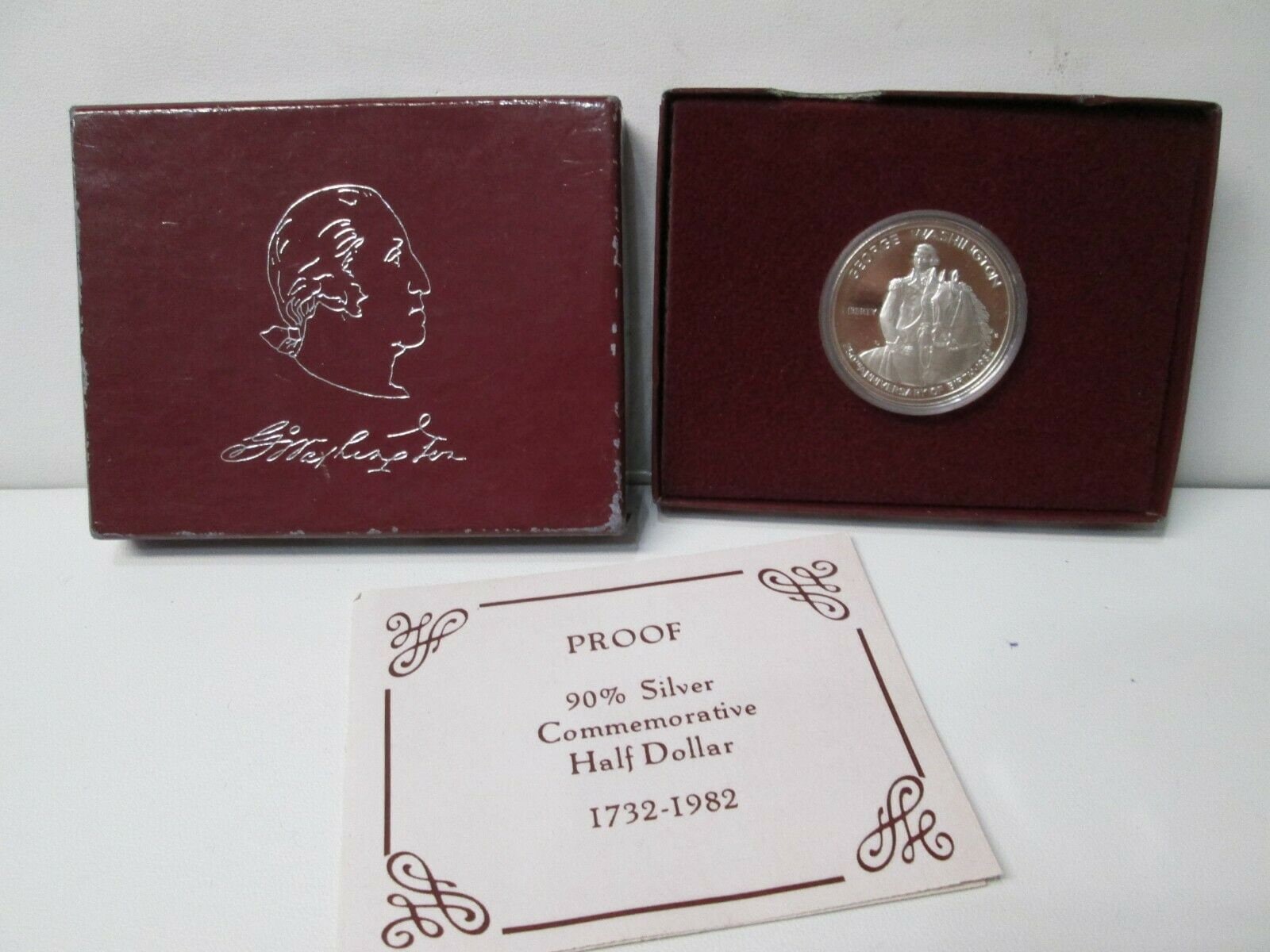 1982 george washington half dollar - Etsy 日本