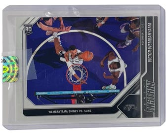 2023-24 Panini Instant NBA #36 Victor Wembanyama Spurs Rookie Karte (RC)
