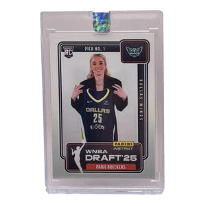 2025 Panini Instant WNBA #DN-1 Paige Bueckers Draft Night Rookie Card RC