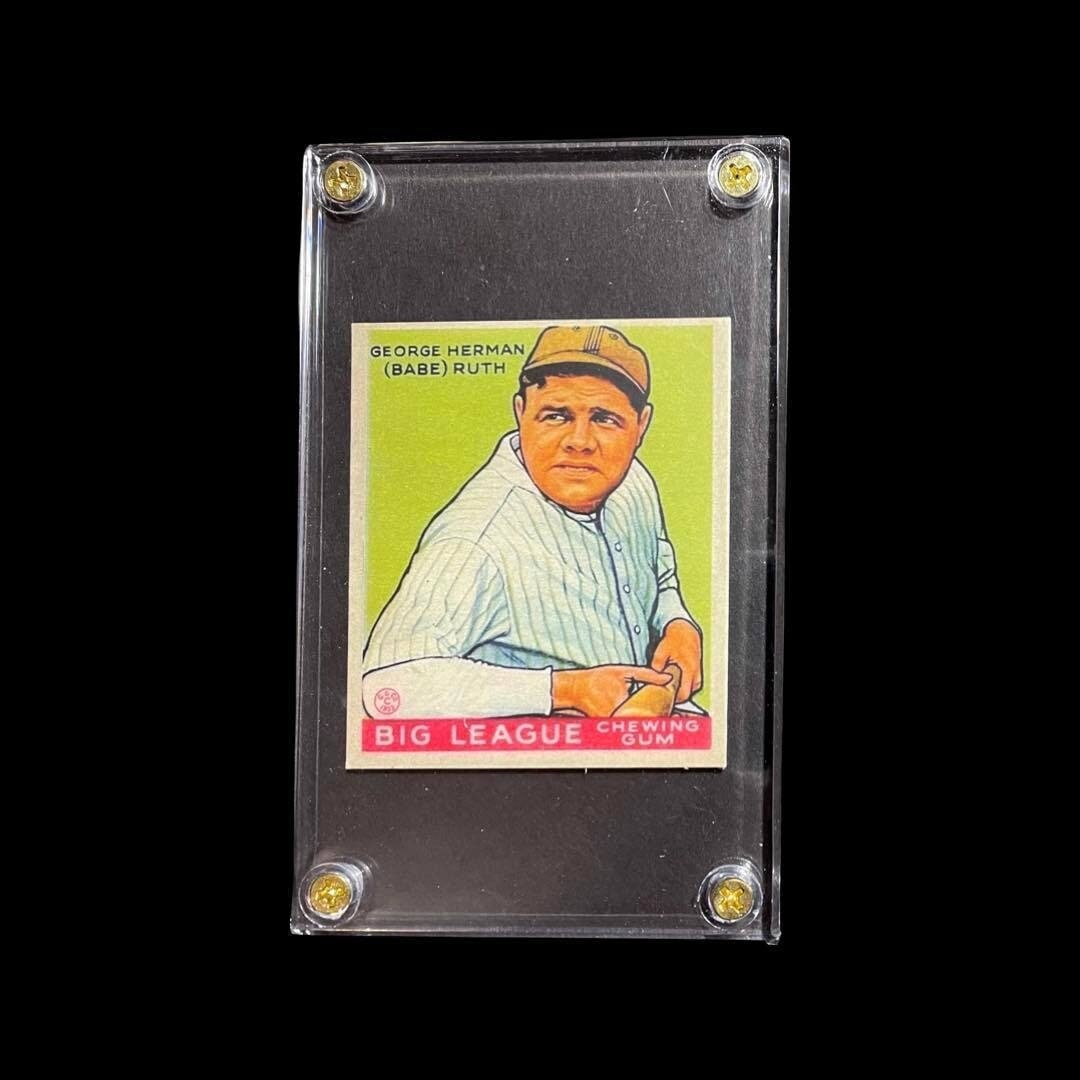 1933年 Goudey ベーブ・ルース #181 HOF スクリューホルダー入り 復刻