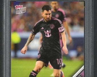 2024 Topps Now MLS#36  Lionel Messi /2694 Graded 10 Gem Mint