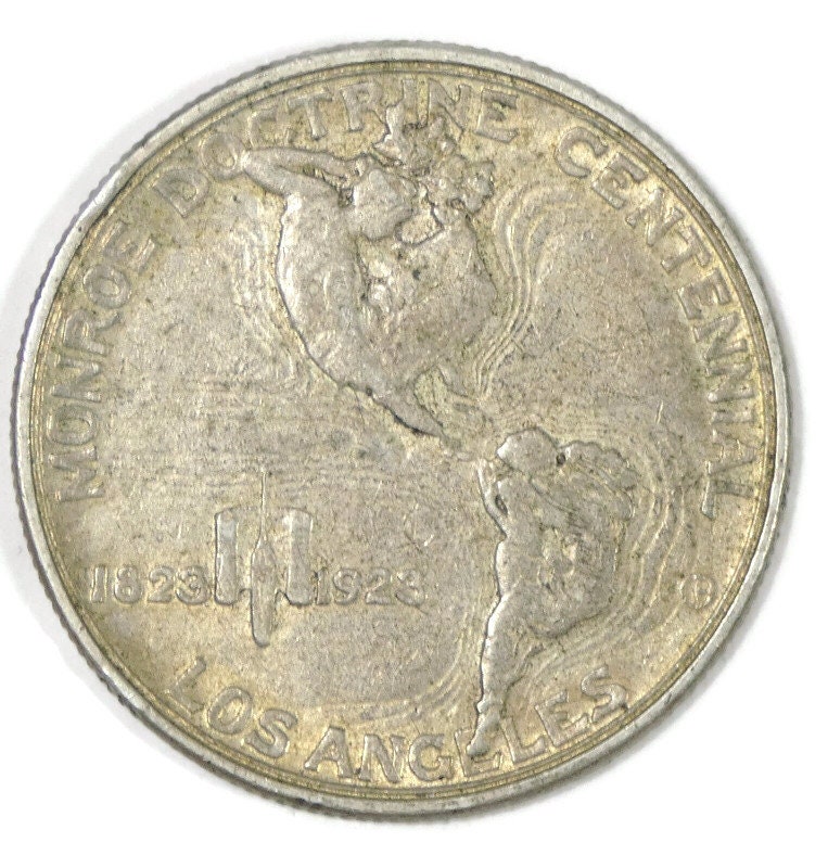 1923　S モンローセンテン記念　サンフランシスコ 銀貨 1923-S モンロー センテン記念 サンフランシスコ 硬貨 銀貨 アメリカ