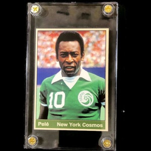 Original très rare - Pelé, New York Cosmos 1977, NASL Soccer, Monarch Corona mint NM+, il n'existe que 200 exemplaires.