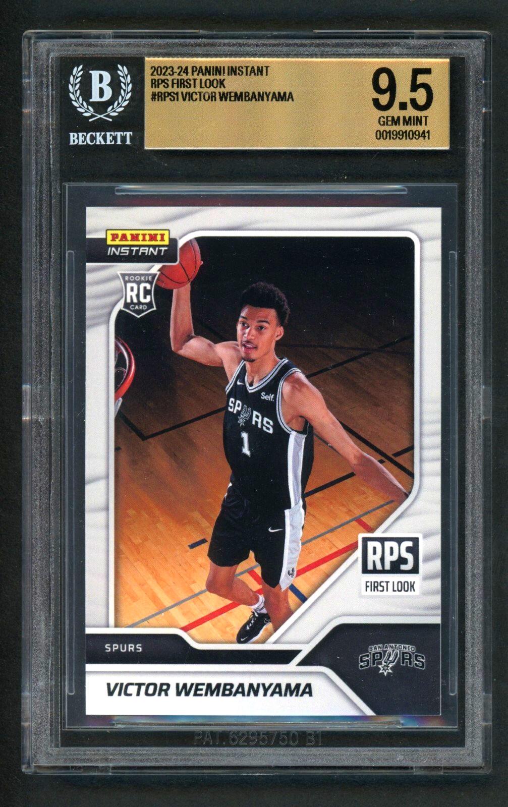 2023-24 Panini Instant #RPS-1 Victor Wembanyama Rookie (RC) BGS