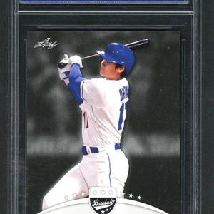 2023 Blatt Baseball Karte #fund-01 Shonei Ohtani Dodgers Graded CCG 10 Gem Mint Bild 1