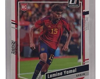 Carte Panini Donruss Soccer FIFA - Lamine Yamal (Espagne) - Optique Holo Rookie 2023-24