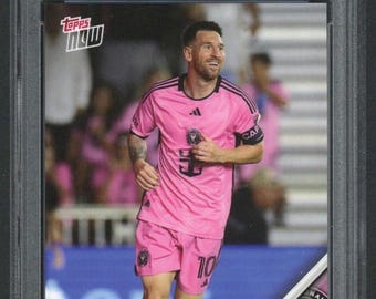 グレード10 リオネル・メッシ 23 2025 Topps Now MLSタイゴール記録