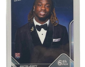 Karta debiutanta Las Vegas Raiders (RC) z draftu NFL nr D-2 Ashton Jeanty Topps Now 2025