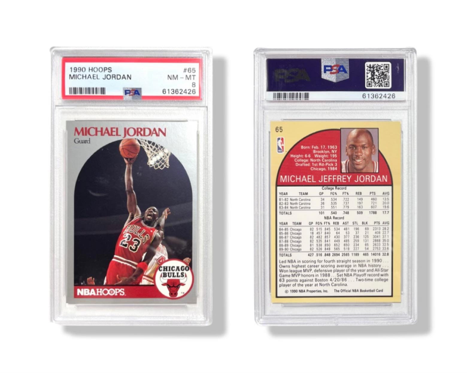 michael jordan nba hoops number 65